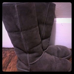 Ugg tall gray boots